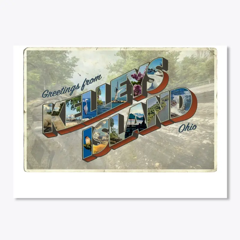 Greetings from Kelleys Island Postcard